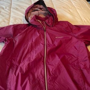 Columbia Raincoat size 3X
